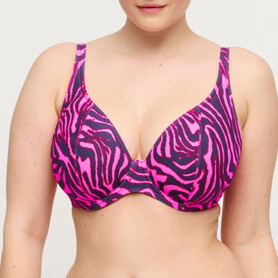 Prima Donna Swim hot pink zebra