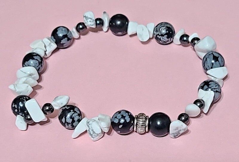 High Vibrational Semi-Precious Gemstone Anklet 
