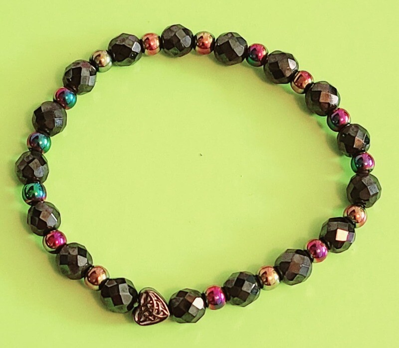 High Vibrational Semi-Precious Gemstone Bracelet or Anklet