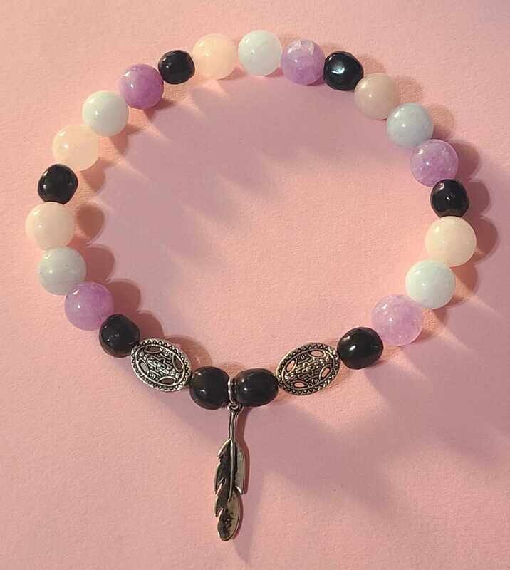 High Vibrational Semi-Precious Gemstone Anklet