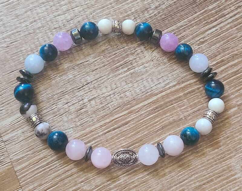 High Vibrational Semi-Precious Gemstone Anklet