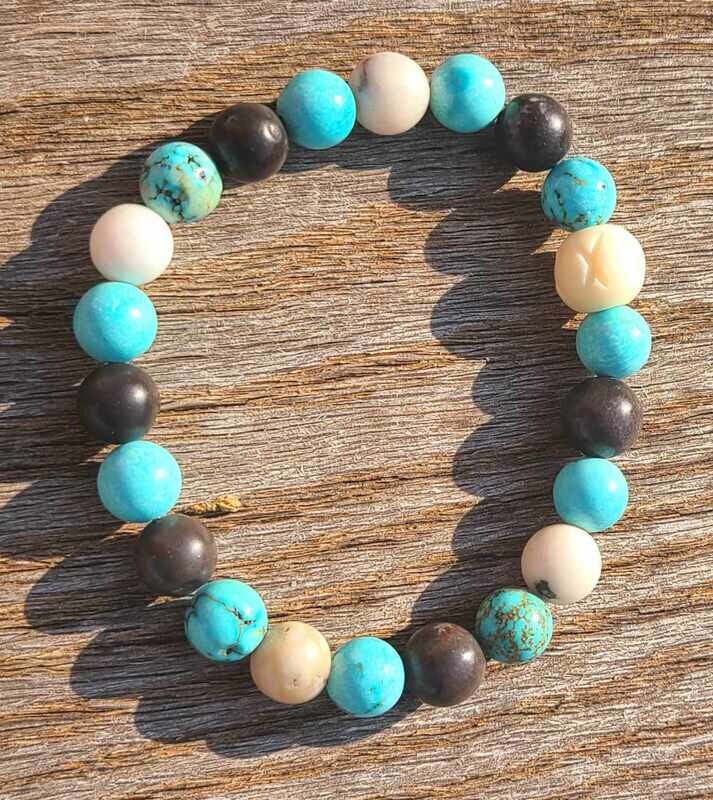 High Vibrational Semi-Precious Gemstone Bracelet
