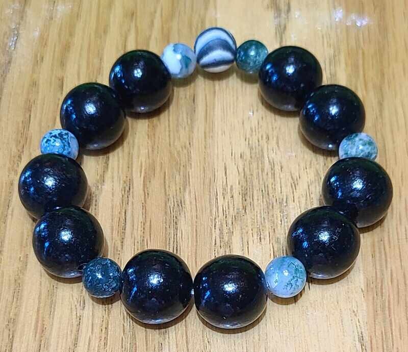 High Vibrational Semi-Precious Gemstone Bracelet