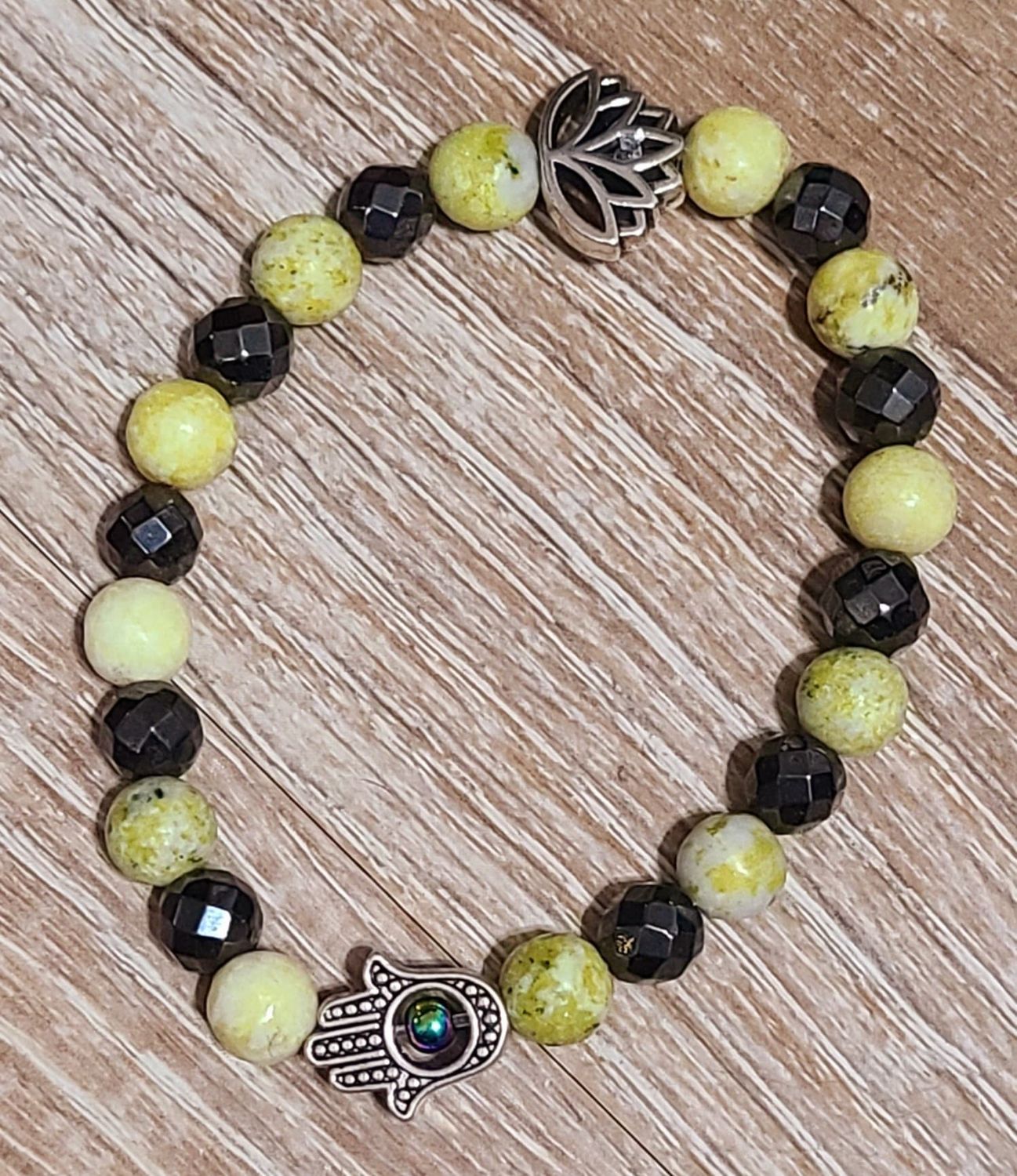 High Vibrational Semi-Precious Gemstone Bracelet