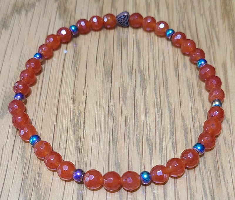 High Vibrational Semi-Precious Gemstone Anklet