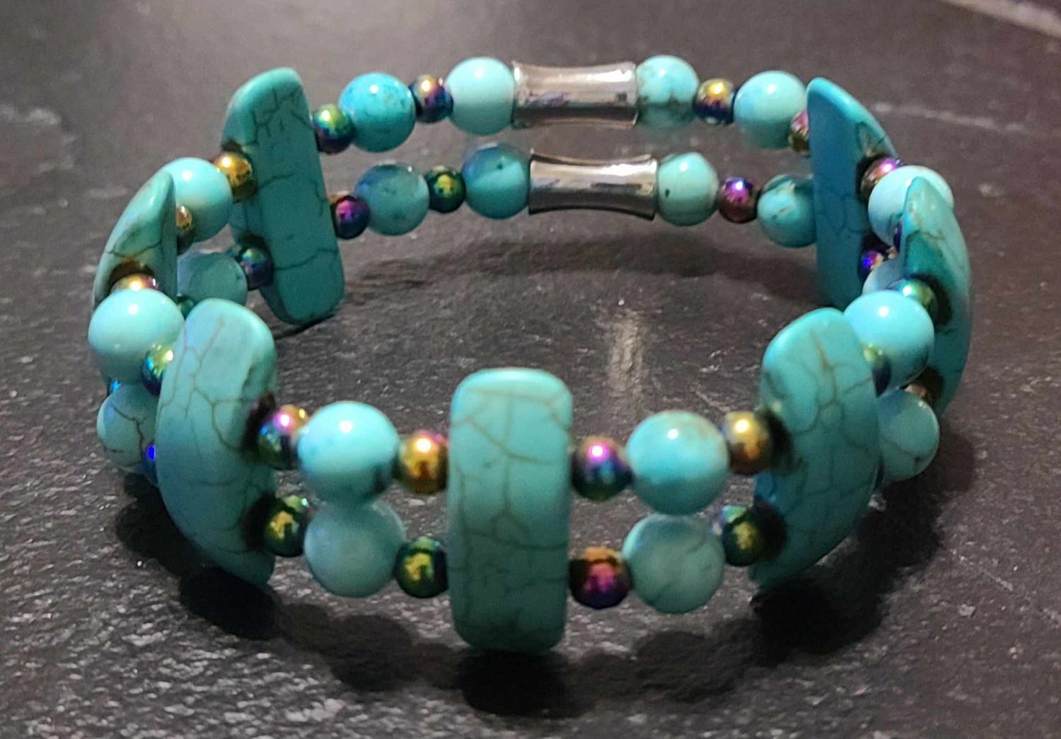 High Vibrational Semi-Precious Gemstone Bracelet