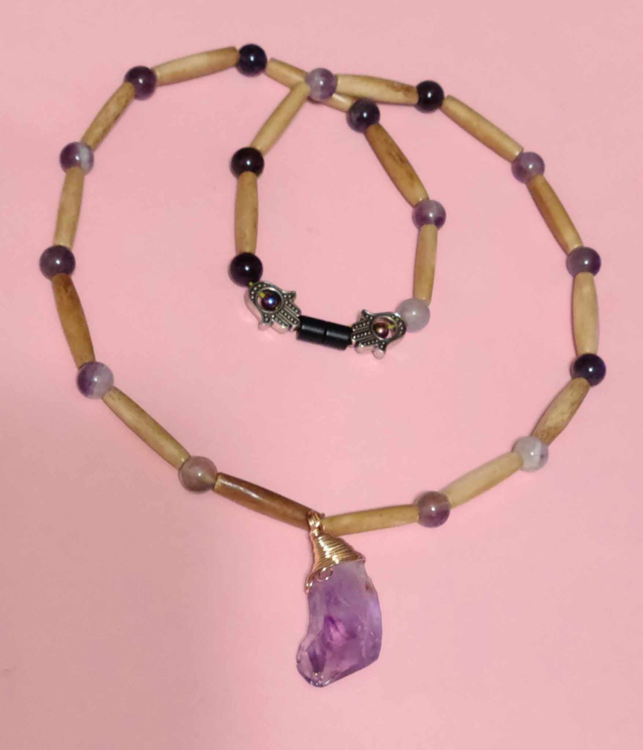 High Vibrational Semi-Precious Gemstone Necklace