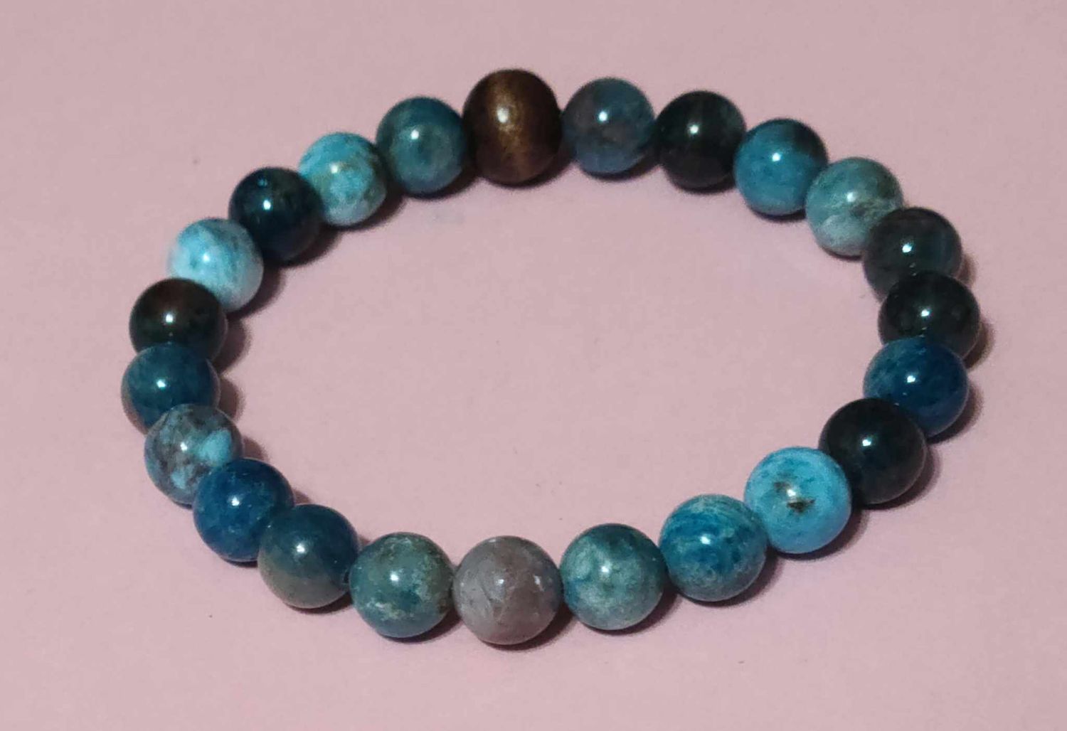 High Vibrational Semi-Precious Gemstone Bracelet