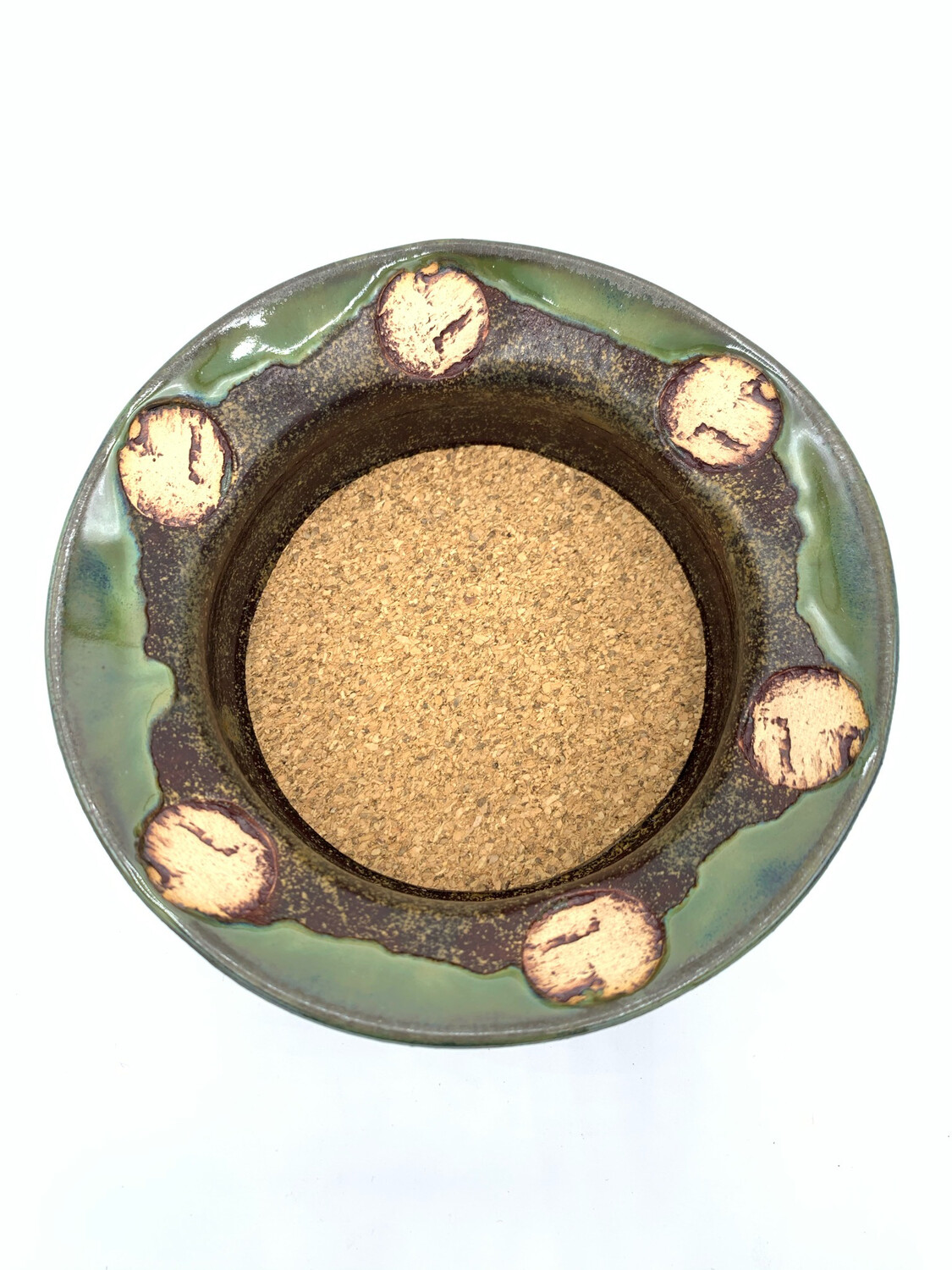 Stoneware Wine Bottle Coaster