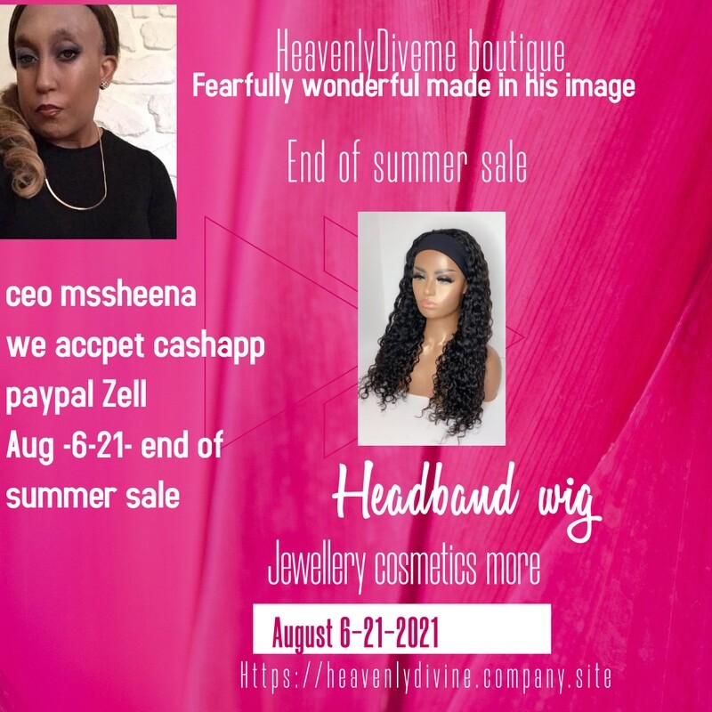 Passion Headband wig Pre order