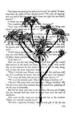 Book Page Drawing: Ragwort
