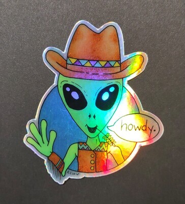 Cowpoke Terry Sticker