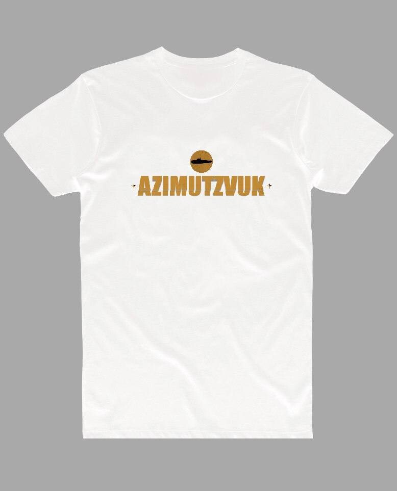 Футболка "AZIMUTZVUK" (white)
