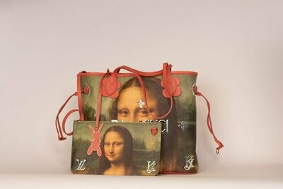 Louis Vuitton Jeff Koons Mona Lisa Keepall 50