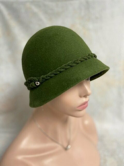 Cloche im Stile der 1920er Jahre