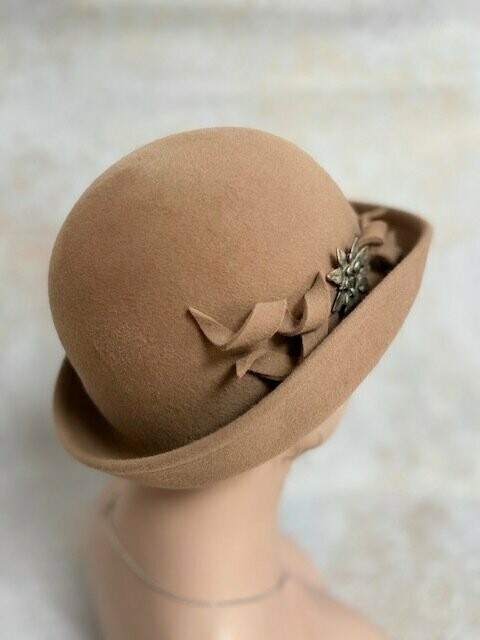 Trachtenhut /Damenhut Beige