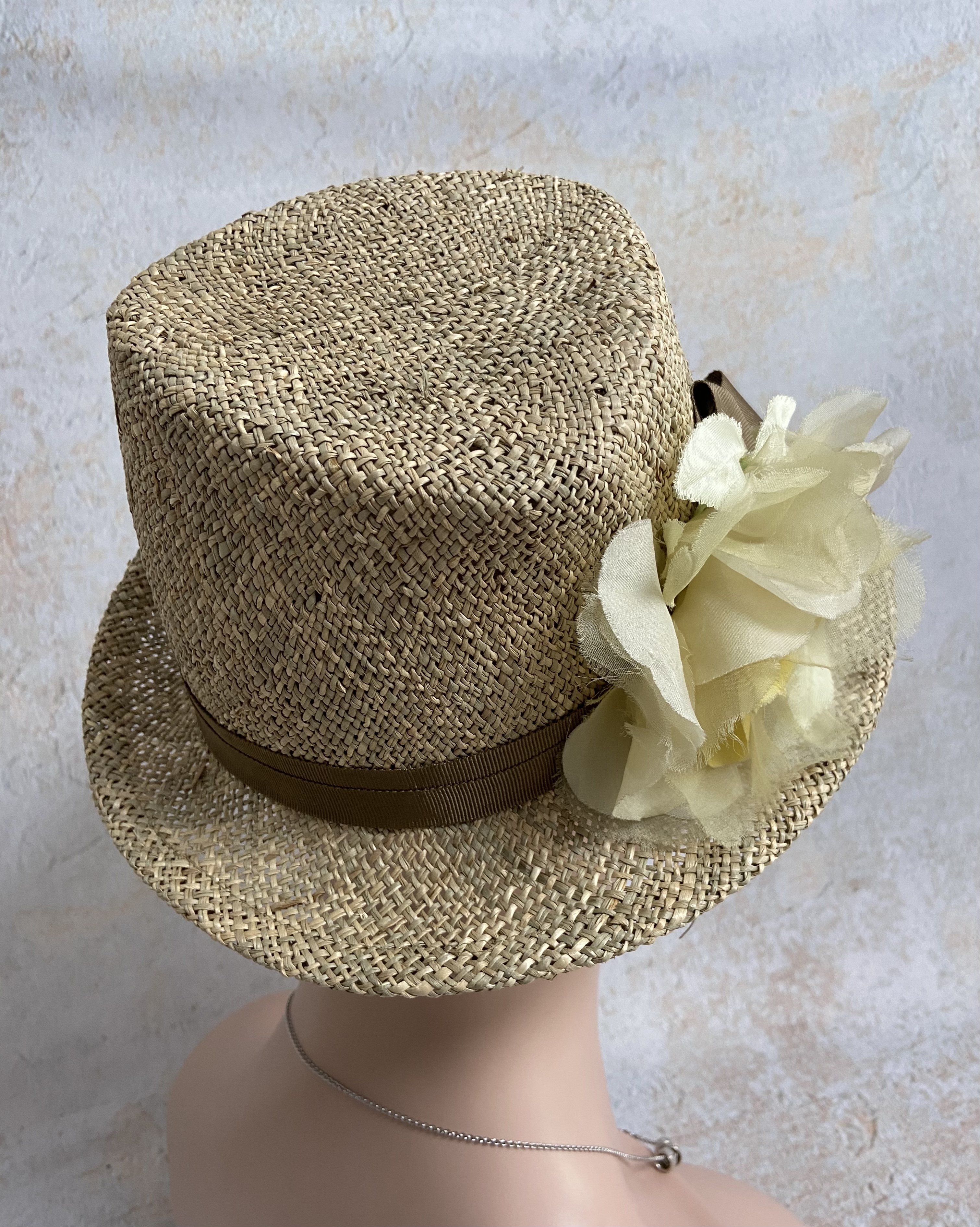 Fedora Damenhut Seegras