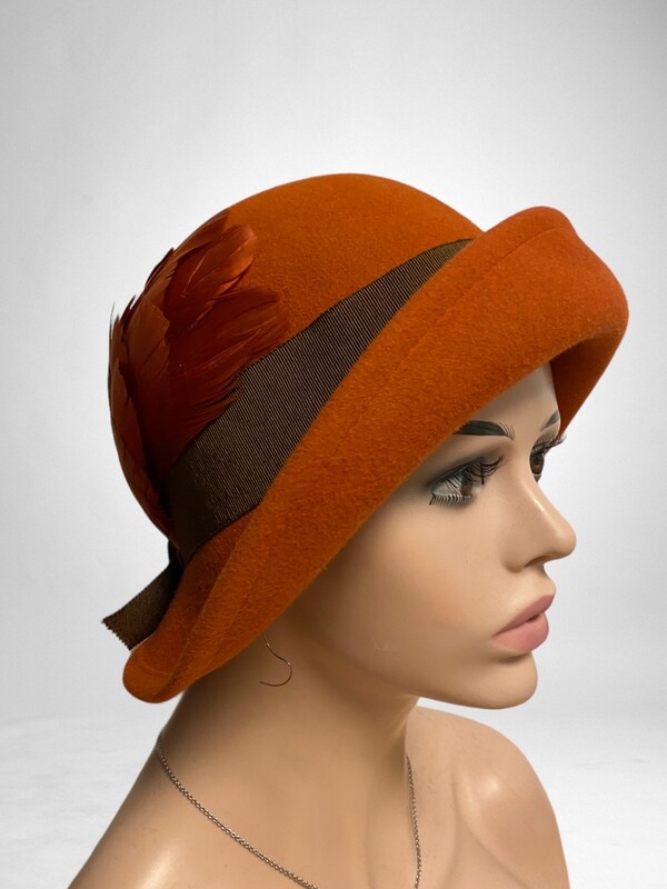 Cloche im Stile der 1920er Jahre