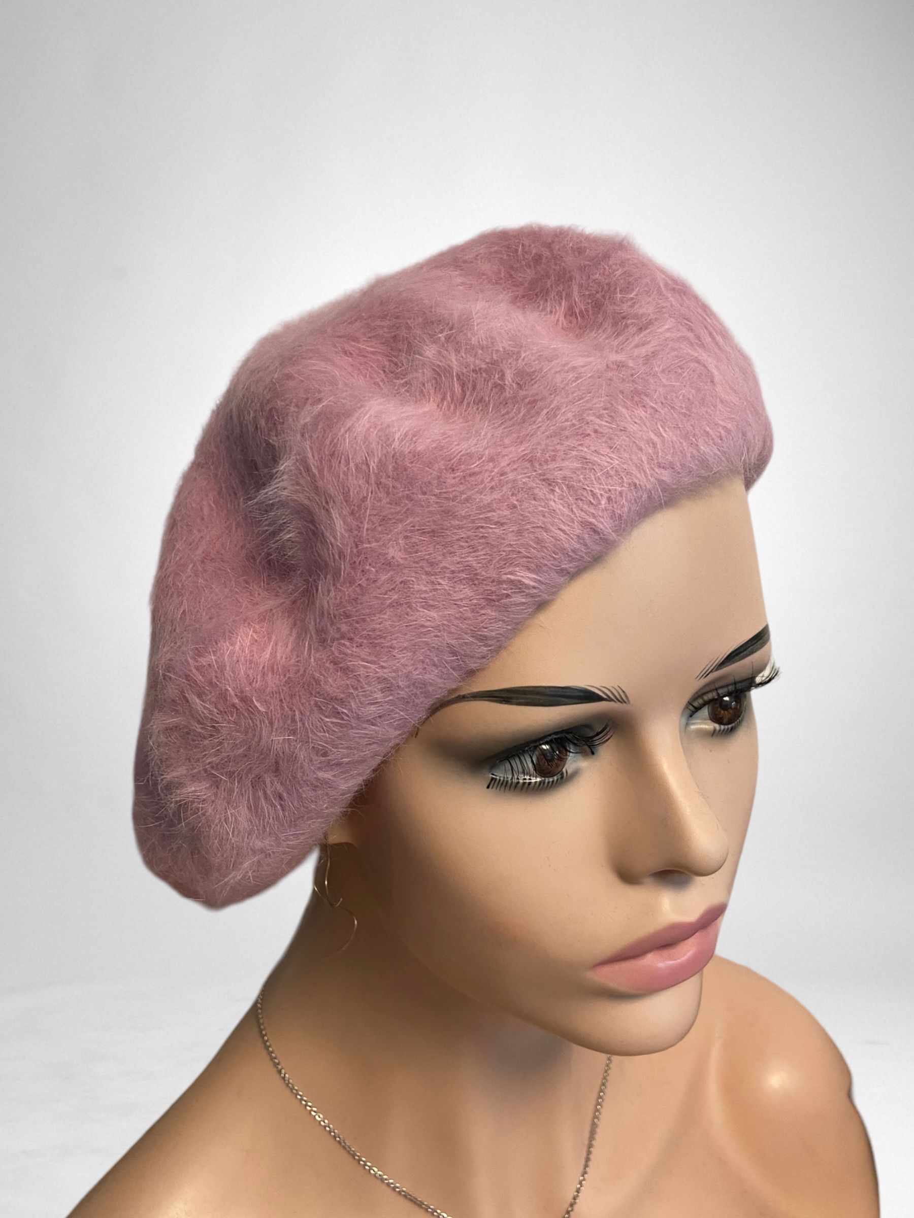 Baskenmütze Angoramütze