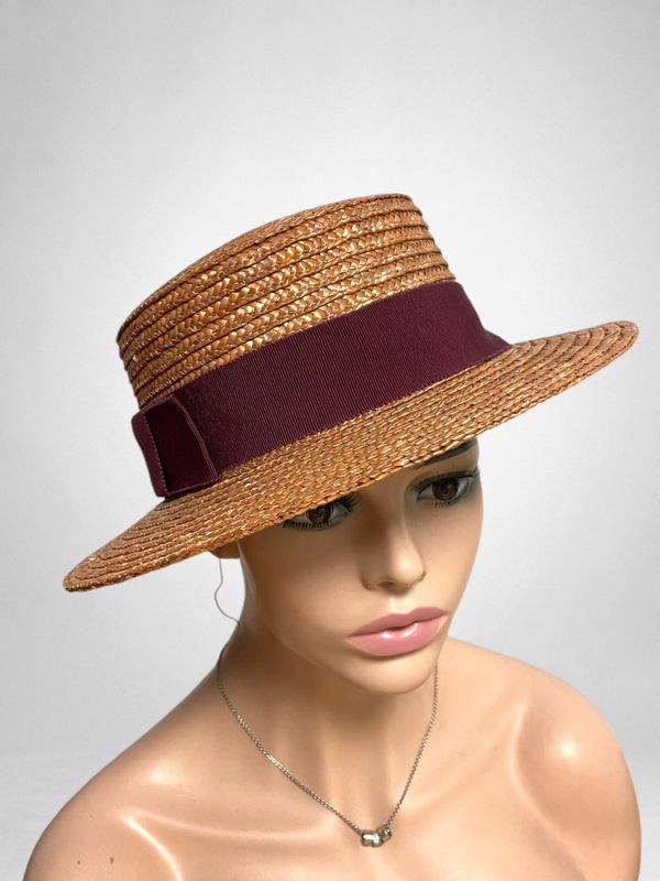 Damenhut Boater