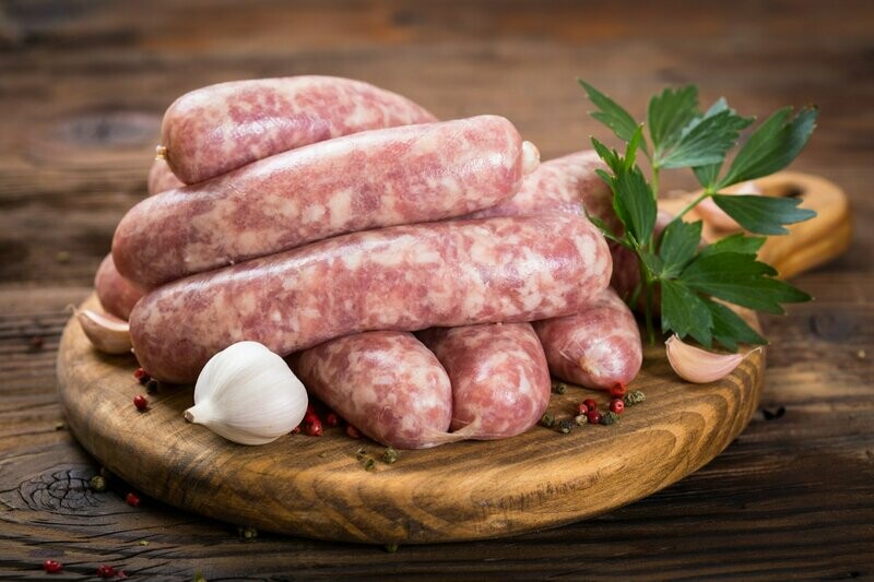 8 x Free-range Pork Sausages GLUTEN FREE