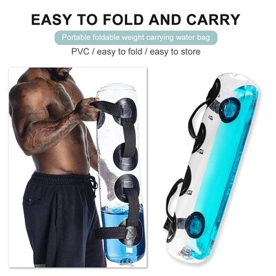 Bodybuilding Gym Water Bag Exercise Workout Fitness Aqua Sandbag