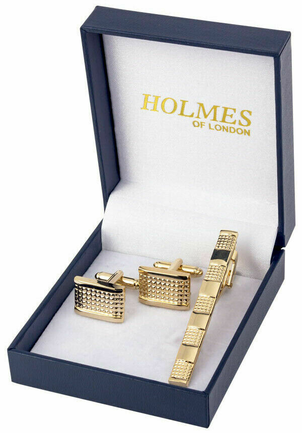 Tie Clip & Cufflinks Set