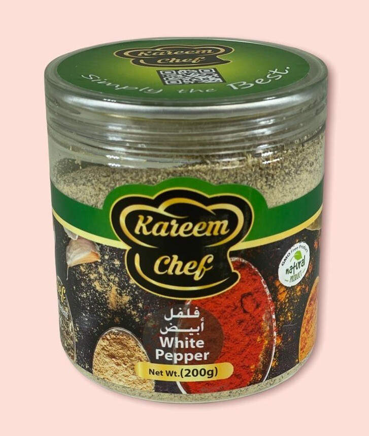 White Pepper فلفل ابيض كريم شيف