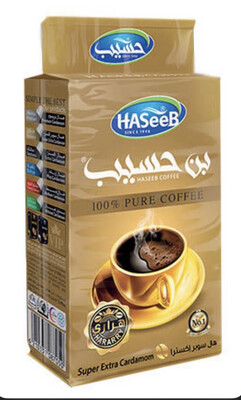 Gold Hasseb Coffee بن حسيب اكسترا هيل