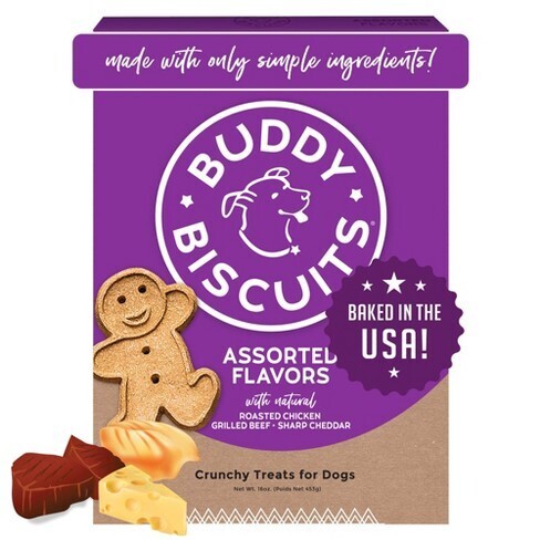 BUDDY BISCUITS BUDDY CRNCHY ASST 16OZ