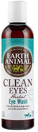 EARTH ANIMAL DOG CLEAN EYE WASH 4OZ