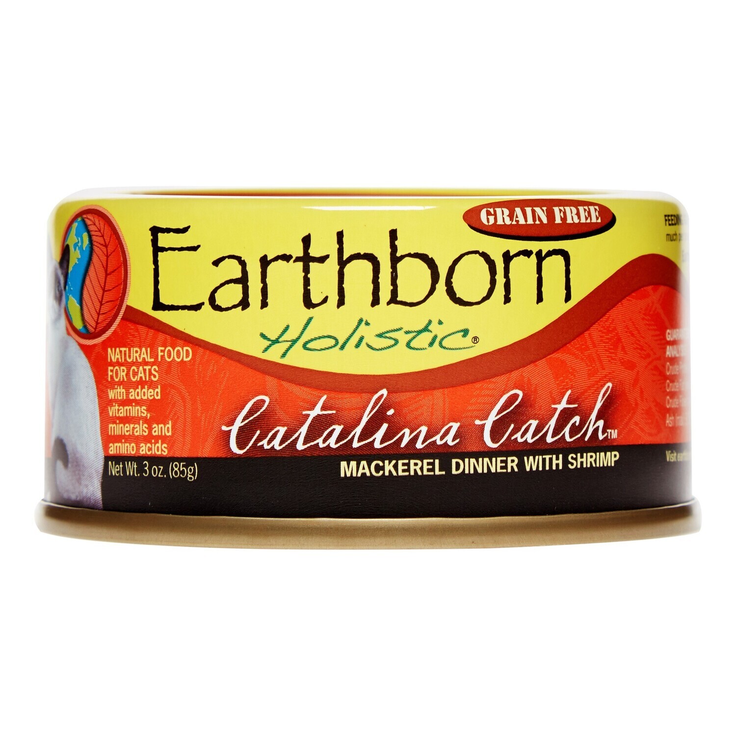 EARTHBORN CAT GRAIN FREE CATALINA CATCH 3OZ