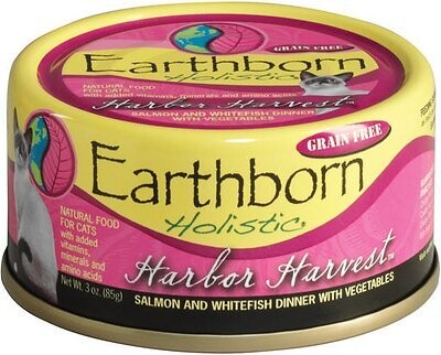 EARTHBORN CAT GRAIN FREE HARBOR HARVEST 3OZ