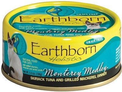 EARTHBORN CAT GRAIN FREE MONTEREY MEDLEY 5.5OZ