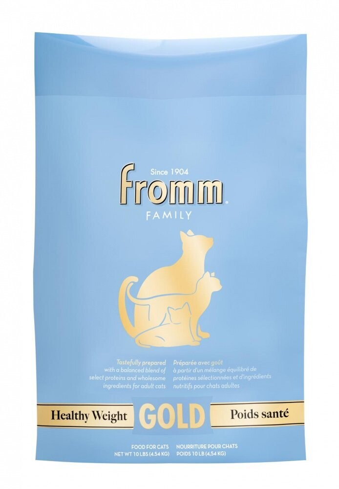 FROMM CAT GOLD HEALTHY WEIGHT 10#