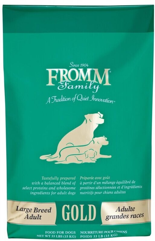 FROMM DOG GOLD ADULT LARGE BREED 30LB