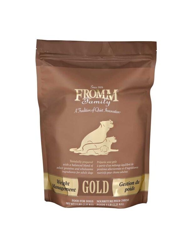 FROMM DOG GOLD WEIGHT MANAGEMENT 5#
