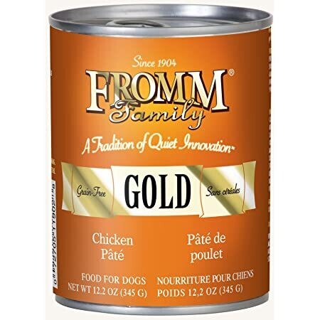 FROMM DOG PATE GRAIN FREE CHICKEN 12.2OZ