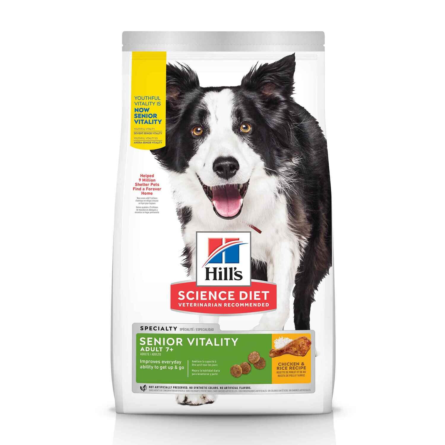 Hill's 7+ D, Chicken & Rice Dry dog food 12.5 lb