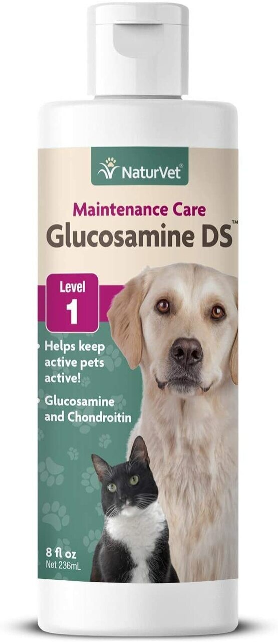 NATURVET DOG GLUCOSAMINE LV1 LIQUID 8OZ