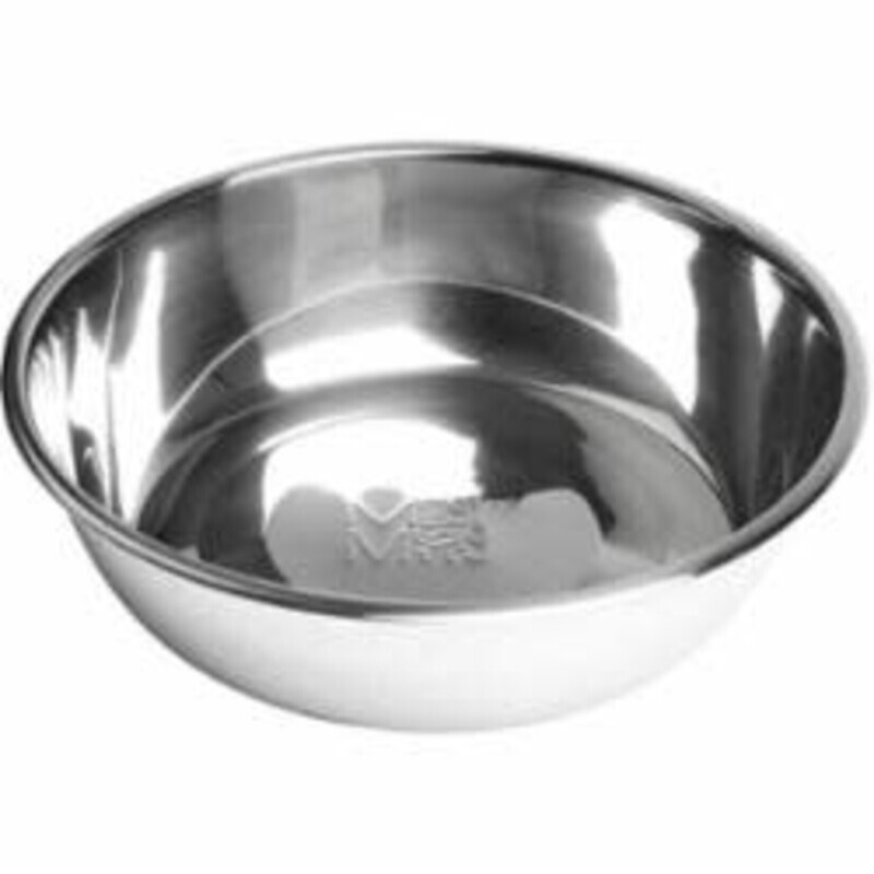 MESSY MUTTS BOWL STAINLESS STEEL 1.5 CUP