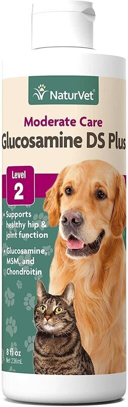 NATURVET DOG GLUCOSAMINE LV2 LIQUID 8OZ