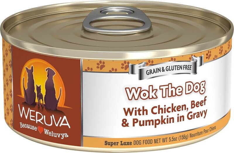 WERUVA CLASSIC DOG WOK THE DOG 5.5OZ