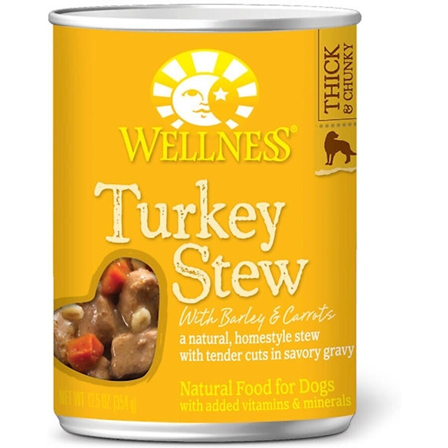 WELLNESS DOG TURKEY STEW 12.5OZ