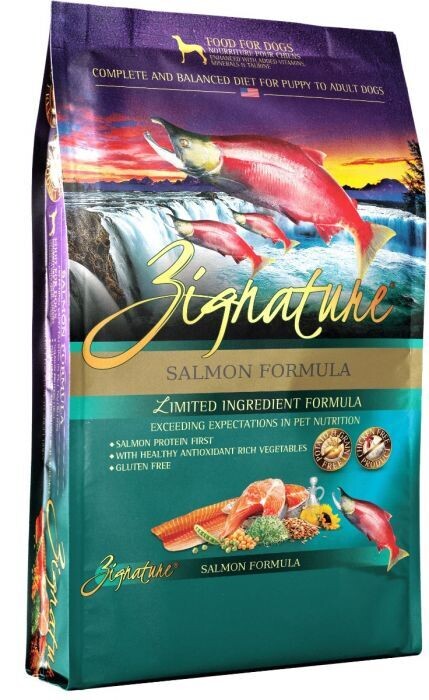 ZIGNATURE GRAIN FREE SALMON 12.5#