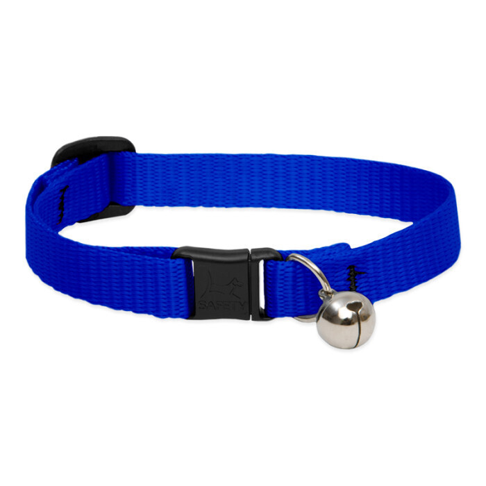 HL 1/2in Blue-Paws 8-12 Cat w/Bell
