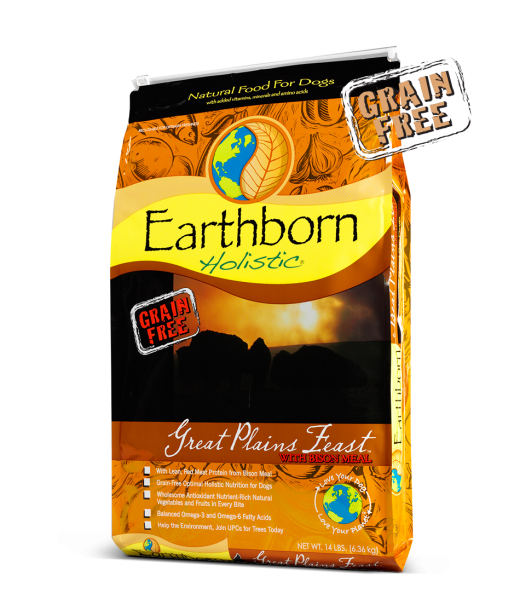 EARTHBORN DOG GRAIN FREE GREAT PLAINS FEAST 12.5LB
