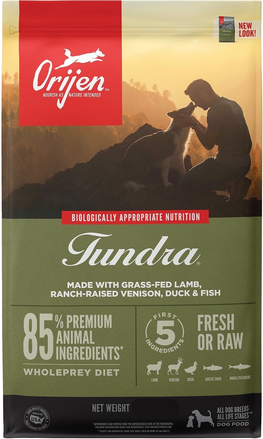 ORIJEN DOG TUNDRA 4.5LB