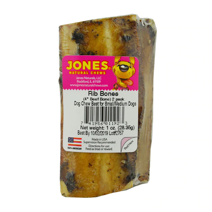 JONES 4” BEEF RIB BONE