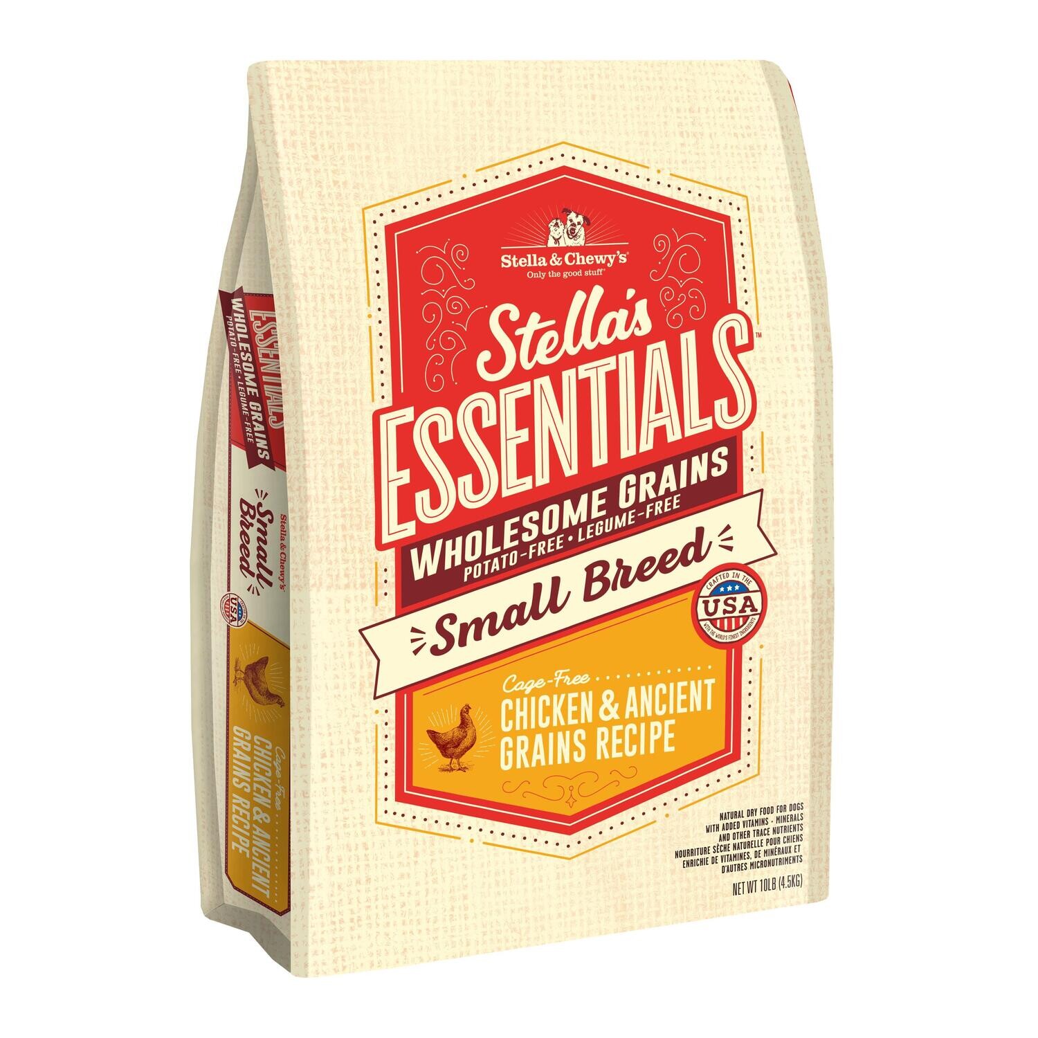 STELLA & CHEWY’S ESSENTIAL WHOLESOME GRAINS SMALL BREED